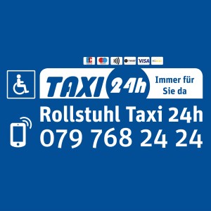 Taxi 24h Rollstuhltaxi Wetzikon / Flughafentransfer